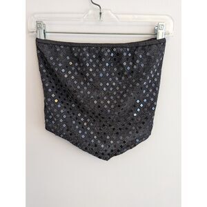 Y2K/90's Sequin Tube Top from L.O.L. size 3/4